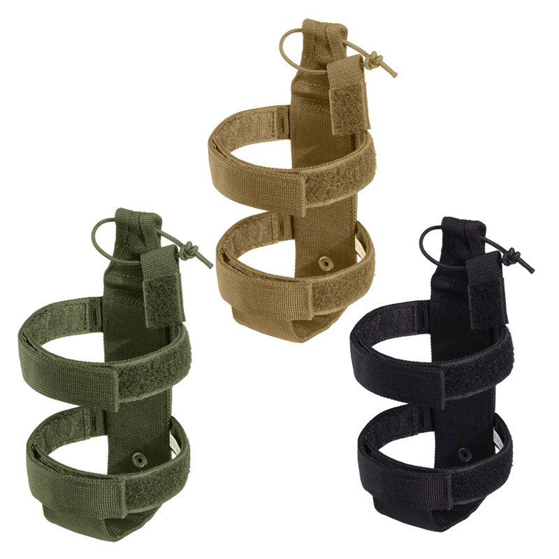Ballistic Shield Defense Adjustable MOLLE Water Bottle Carrier