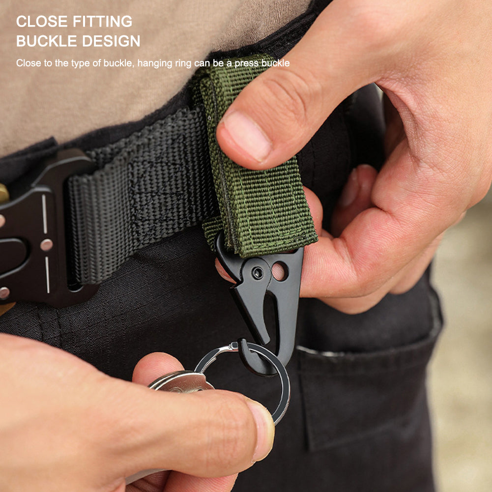 Ballistic Shield Defense MOLLE Webbing Key Holder Clip