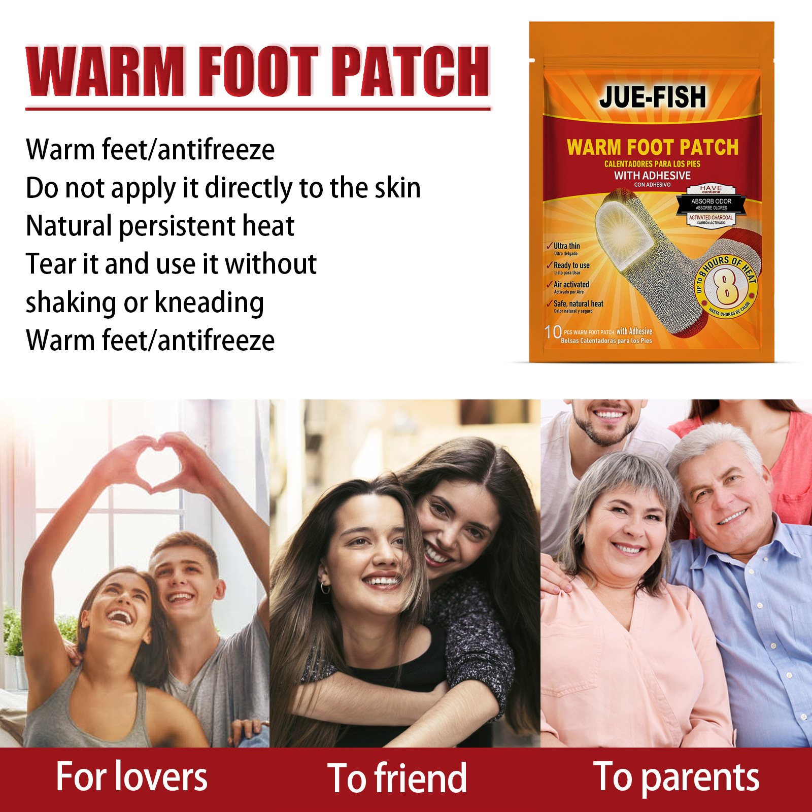 Toe Warmers (10pcs/bag)