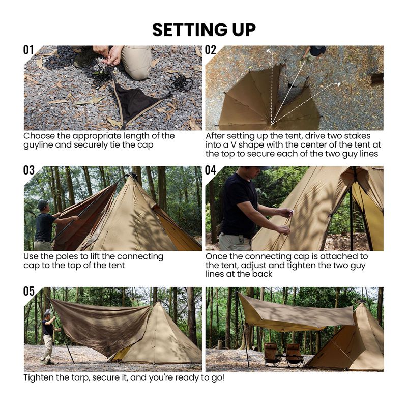 Tarp Connection Cap