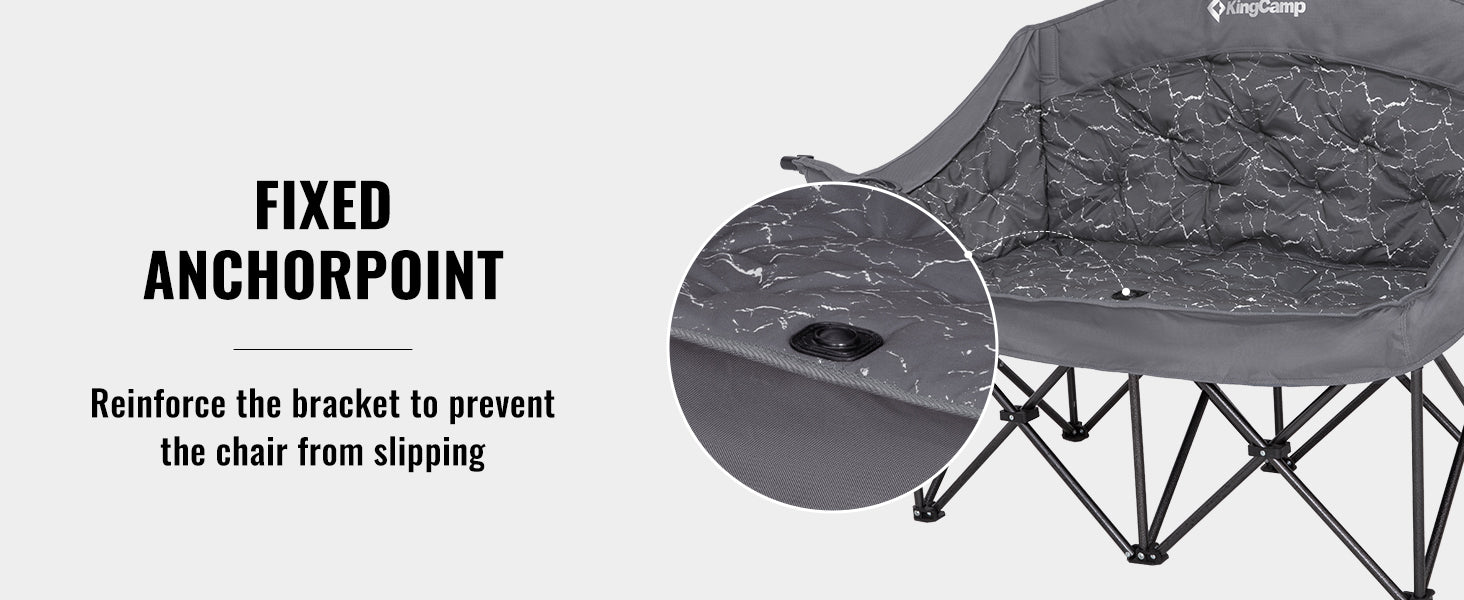 KingCamp CANNA C20 Oversized Loveseat