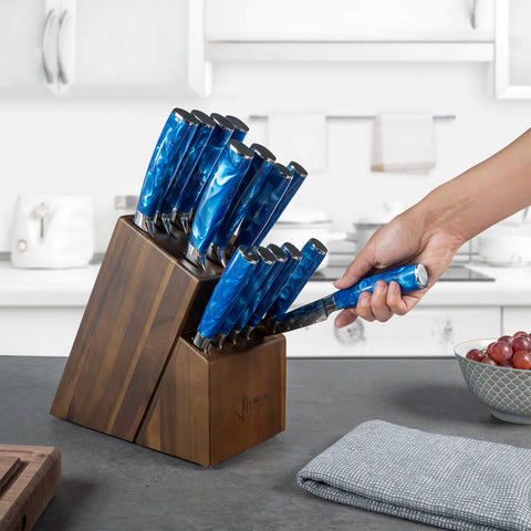 Cerulean 16 Block Knife Set Product Image 1