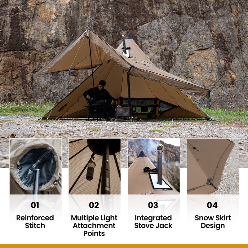 OneTigris GASTROPOD Camping Tent