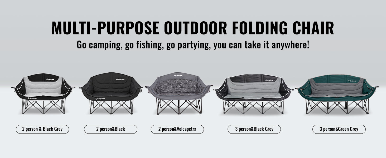 KingCamp CANNA C20 Oversized Loveseat