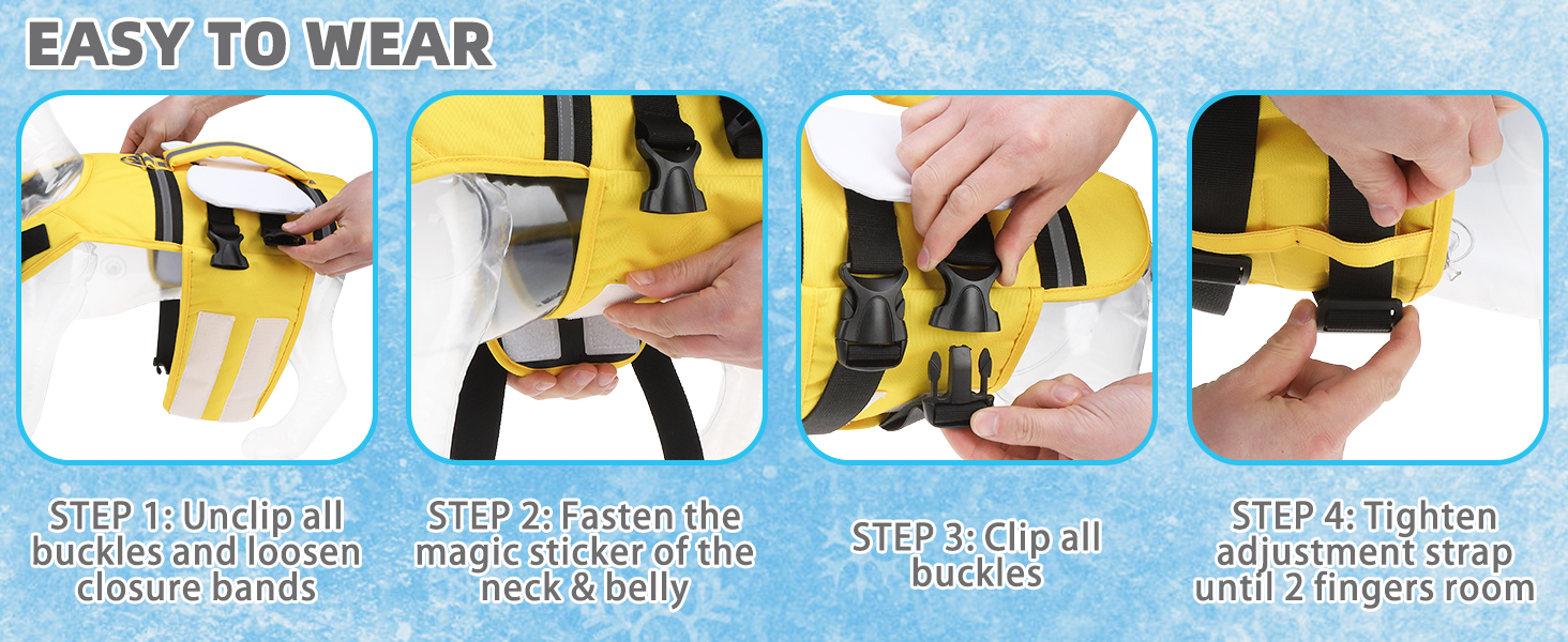 Pet Bee Costume Life Jacket, Flotation Safety Vest for Dogs Cats
