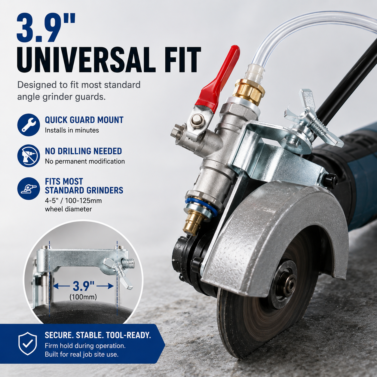 3.9 inch universal mount