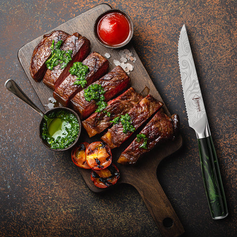 Wasabi Block Set Steak Knives