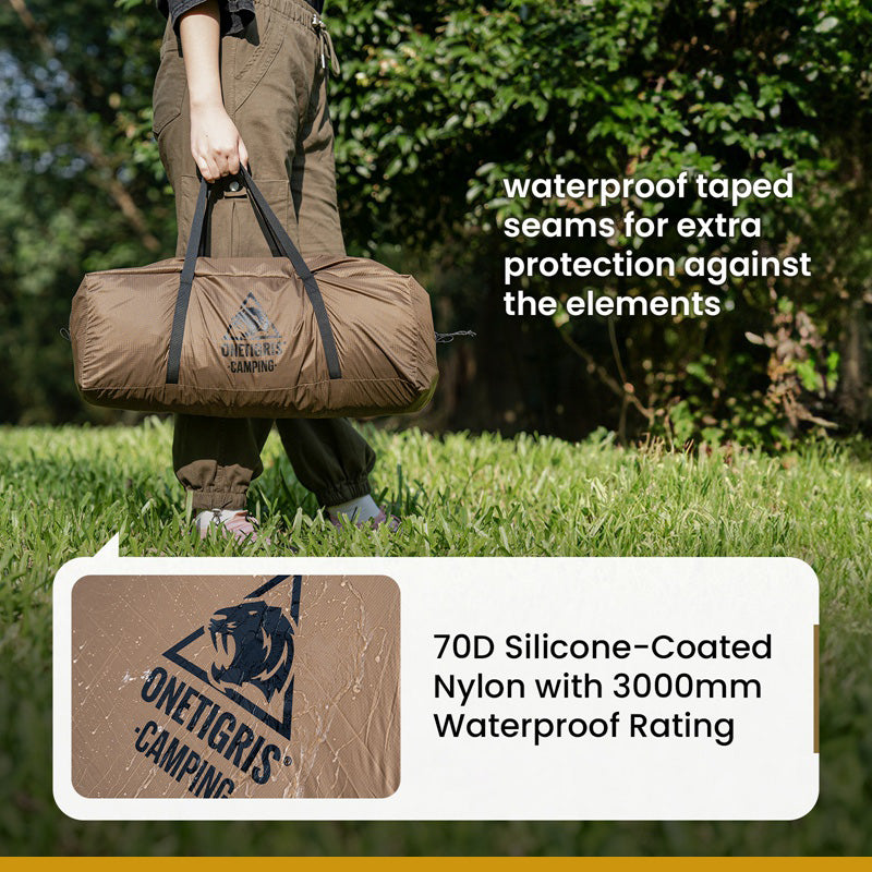 OneTigris GASTROPOD Camping Tent water proof performance