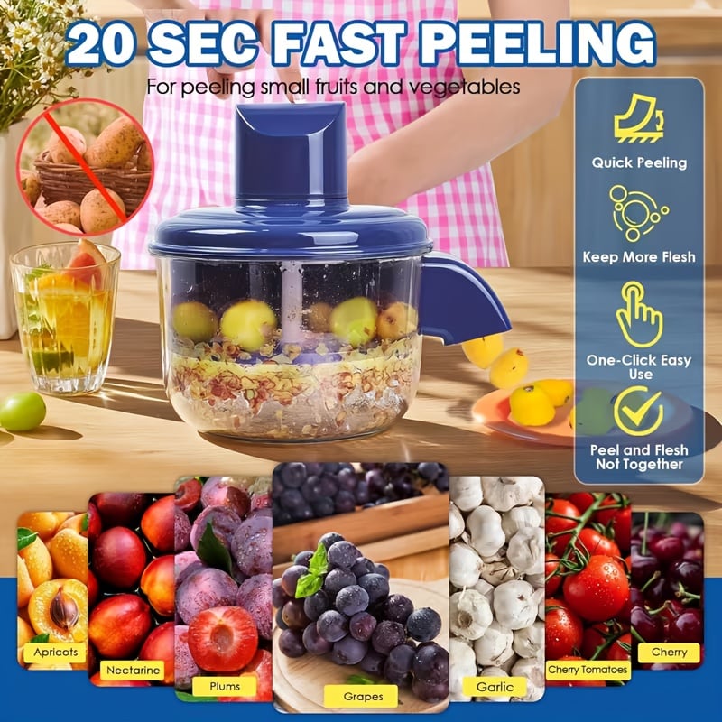 20 second fast peeling kitchen gadget