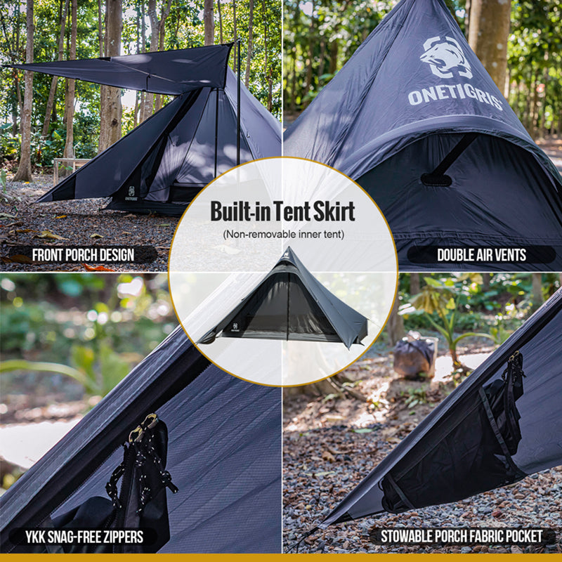 OneTigris TETRA Ultralight Tent 2 Person