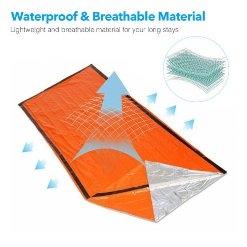 Ballistic Shield Defense Emergency Thermal Bivy Sack