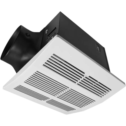 BV Bathroom Fan 2.0 Sones, 6" Duct Collar, Energy-Saving Bathroom Vent Fan