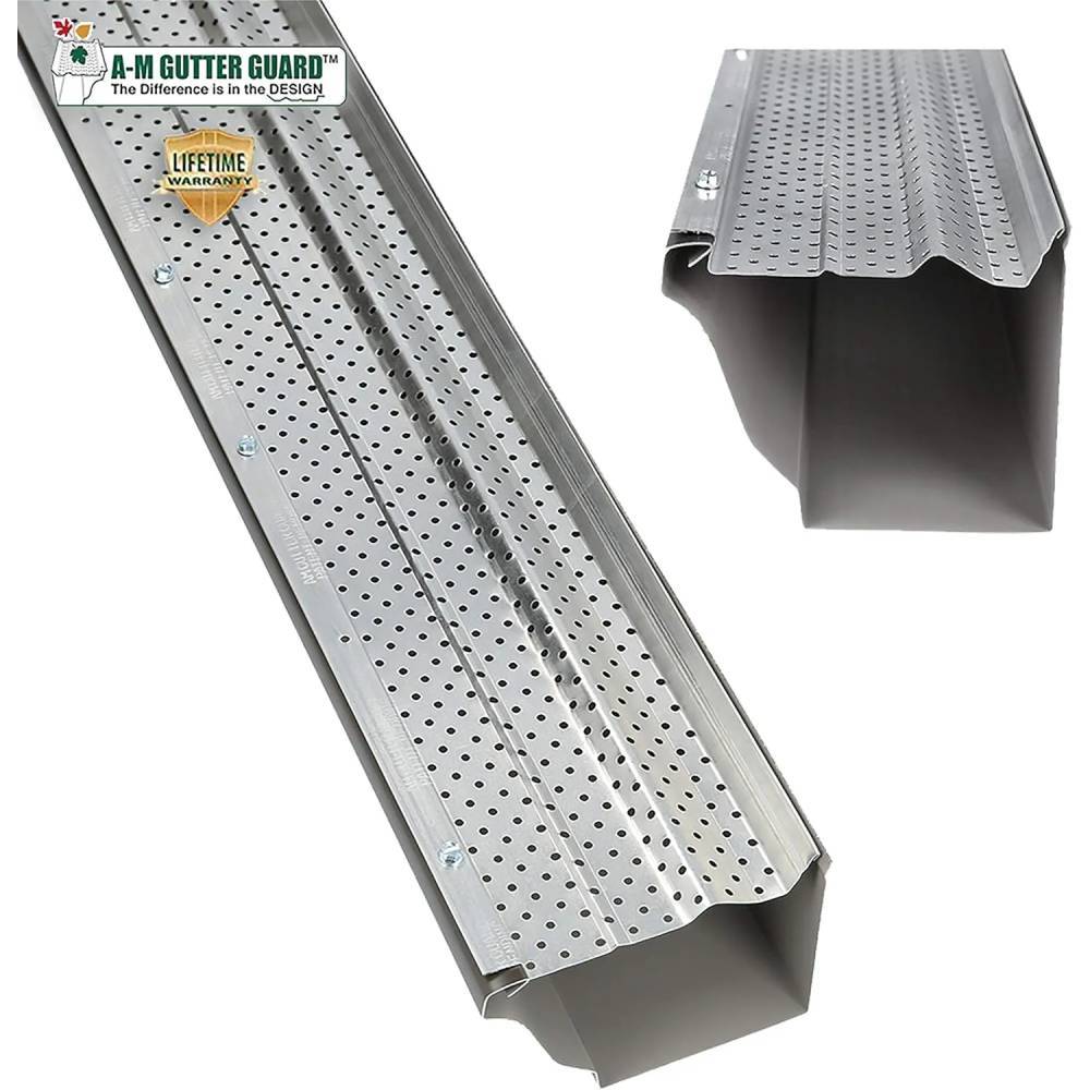 A-M Gutter Guard Heavy-Duty Aluminum Gutter Guard