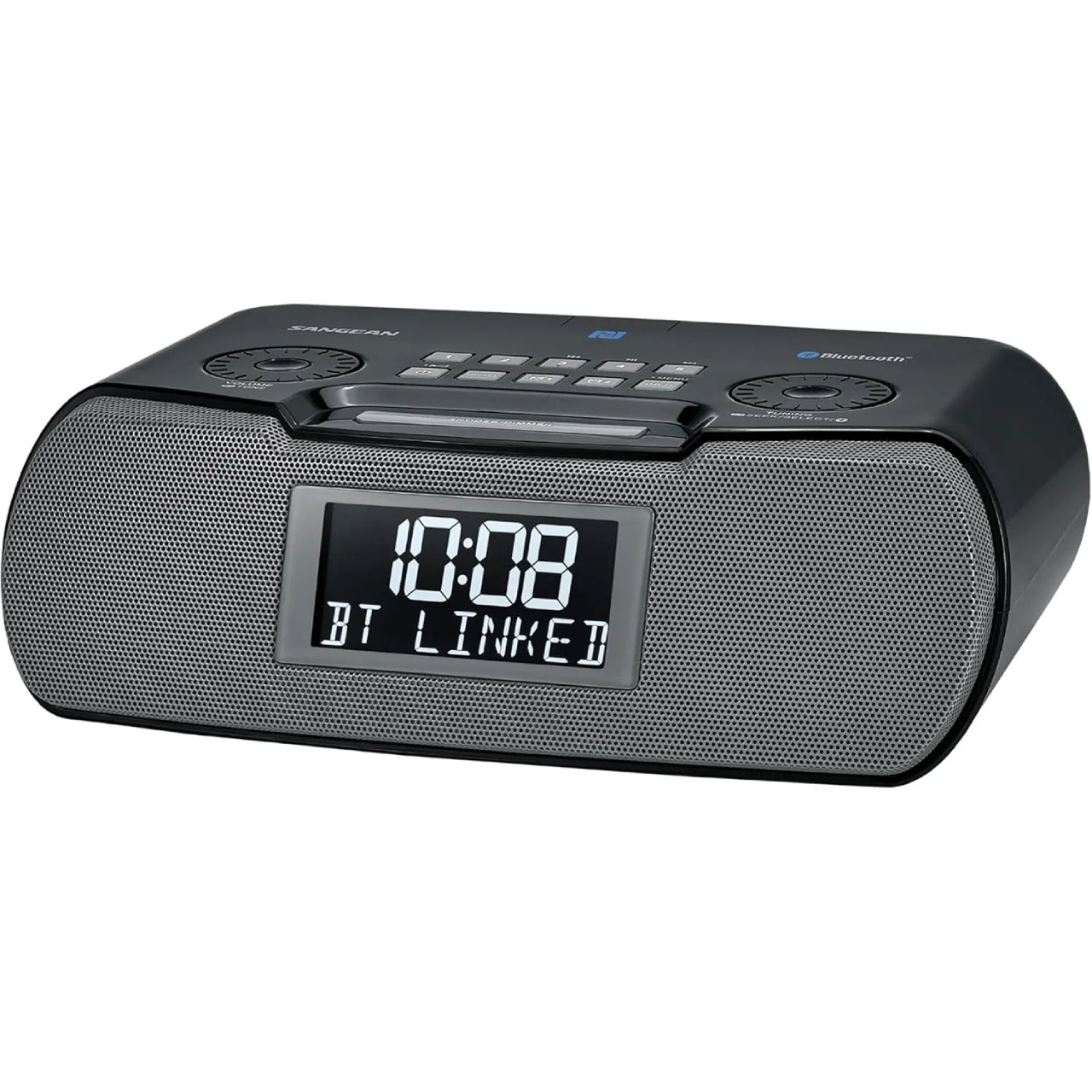 Sangean Bluetooth /USB Phone Charging Digital Tuning Clock Radio