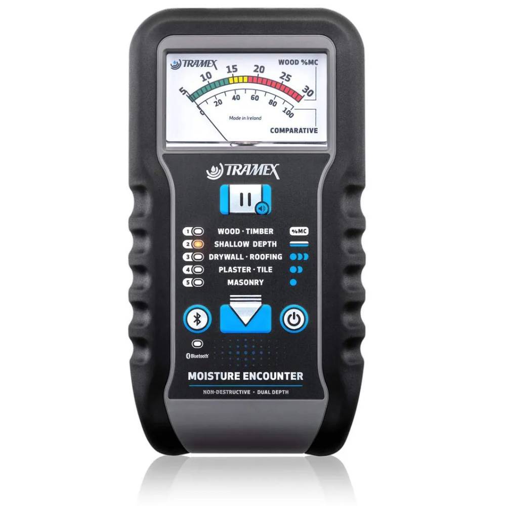 Tramex Pinless Meter for Measuring Moisture Content in Wood
