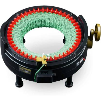 Addi Smart Weaving Loom Knitting Round Rotating Double Knit Loom Machine Kit