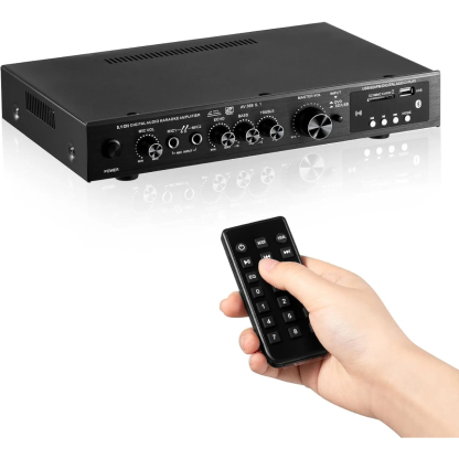 SOBATTY Bluetooth 5.1 Sound Speaker AMP,Stereo Audio Amplifier Receiver