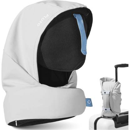 PLUTO Premium Travel Neck Pillow with Adjustable Velcro