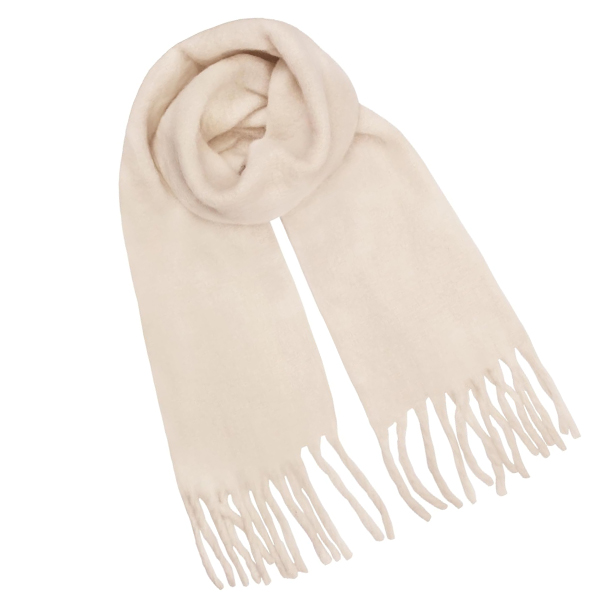 Women's Winter Soft Tassel Large Scarf