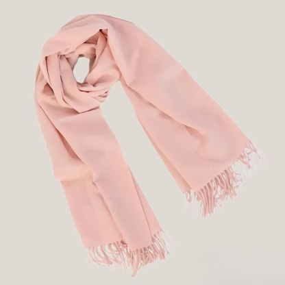 Women's Winter Warm Solid Color Cashmere Scarf
