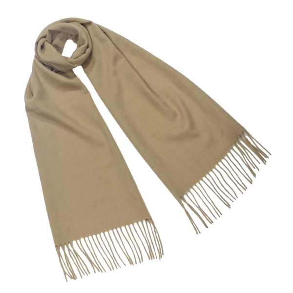Men's winter wool scarf
