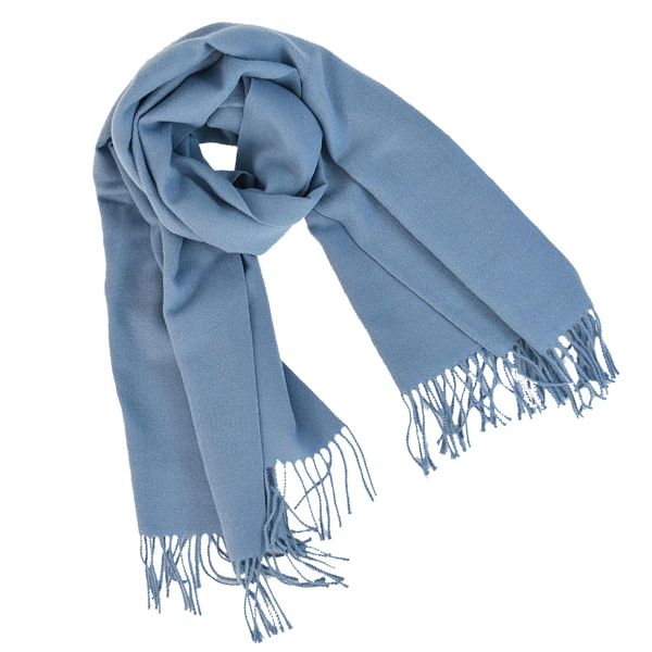 Women's Winter Warm Solid Color Cashmere Scarf