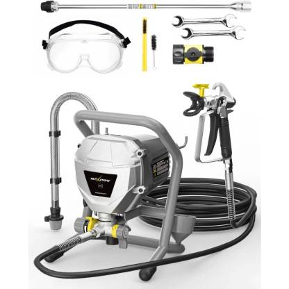 InoKraft Airless Paint Sprayer, Highly Efficient with Sprayer Accessories