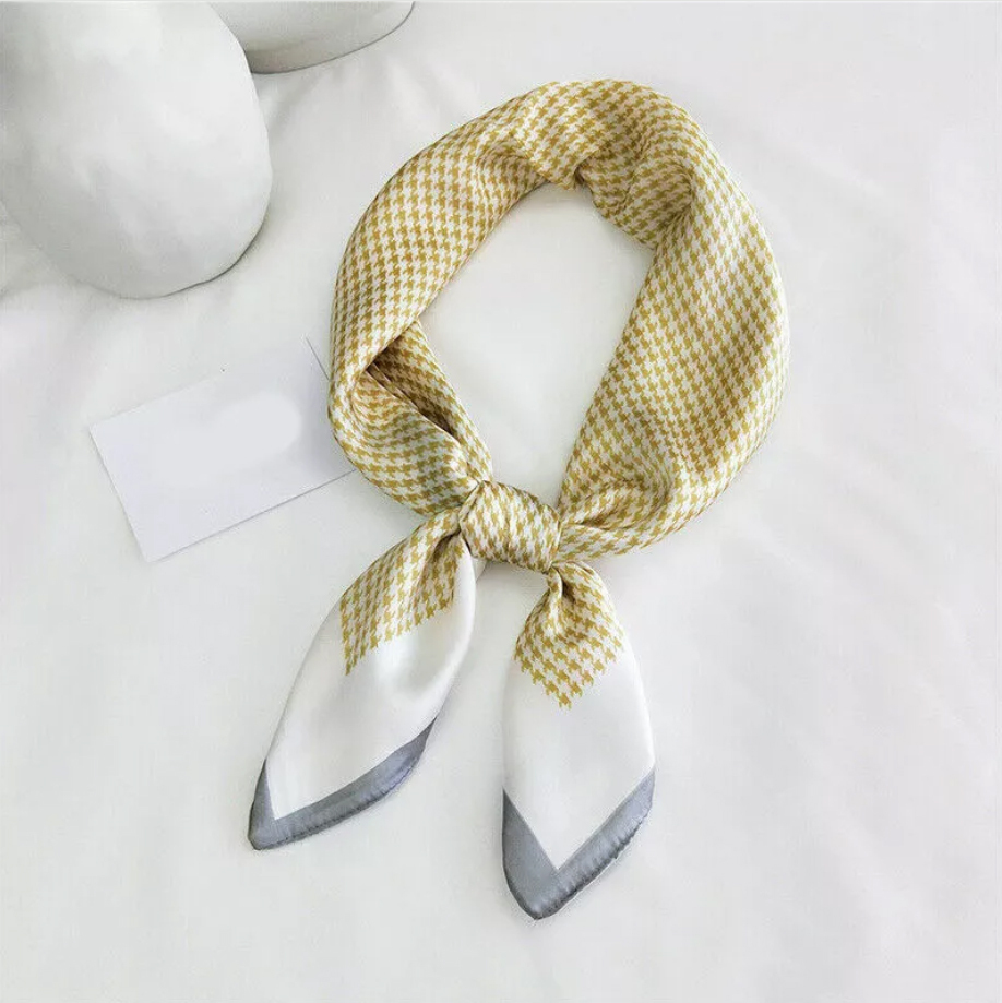 Women's Medium Square Satin Scarf