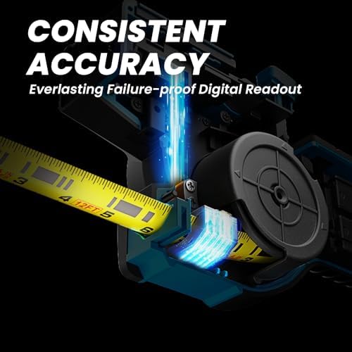 ACEGMET 3-in-1 Digital Tape Measure with Instant Digital Readout
