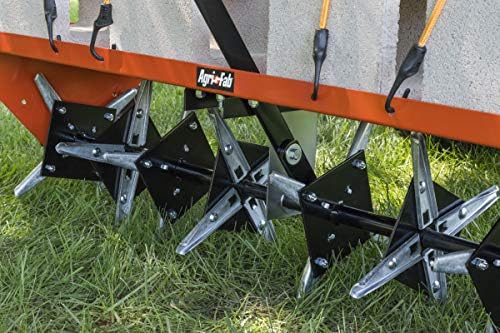 Agri-Fab 48-Inch Tow Plug Aerator, Orange Large