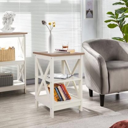 PHI VILLA End Table Living Room Set of 2