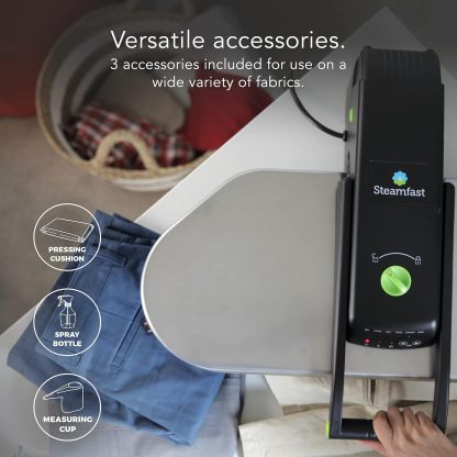 Steamfast Digital Steam Press with Multiple Fabric Settings and Steam Burst Function