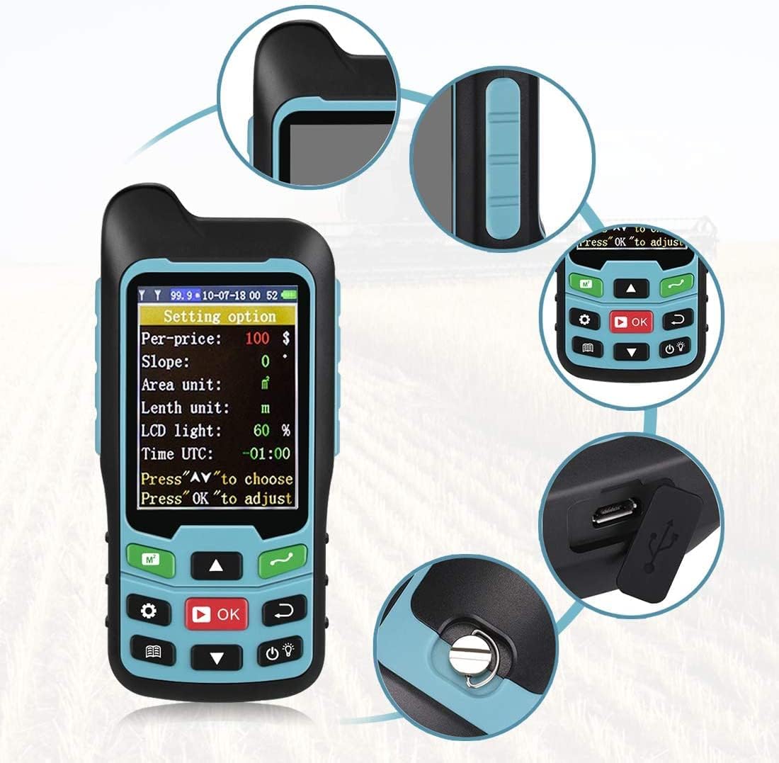 BEVA GPS Land Measuring Instrument, Mini Handheld GPS Units