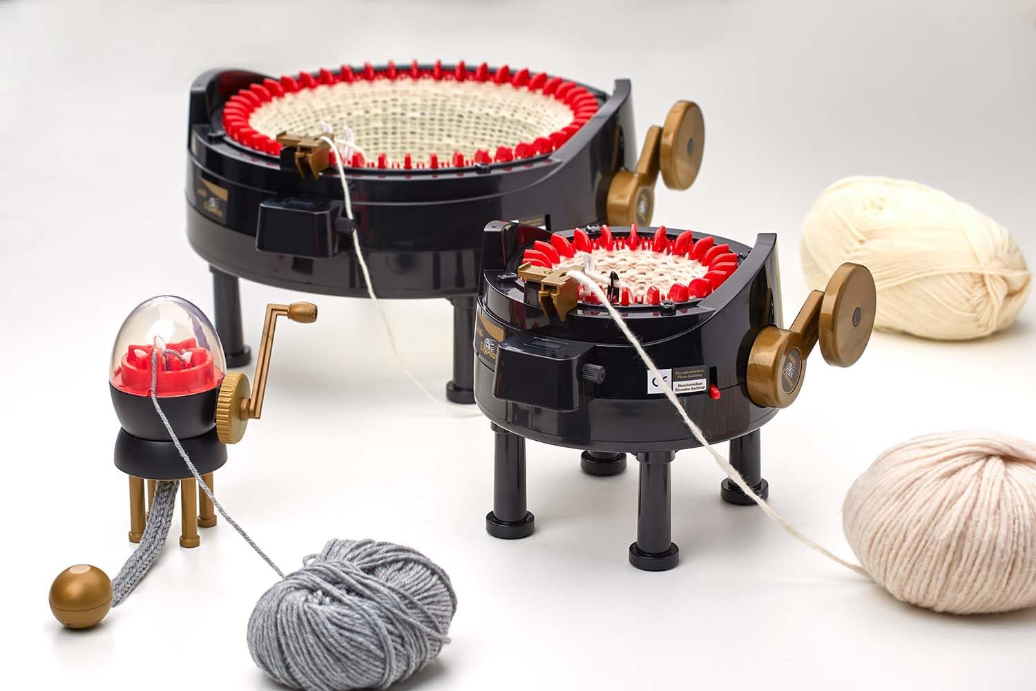 Addi Smart Weaving Loom Knitting Round Rotating Double Knit Loom Machine Kit
