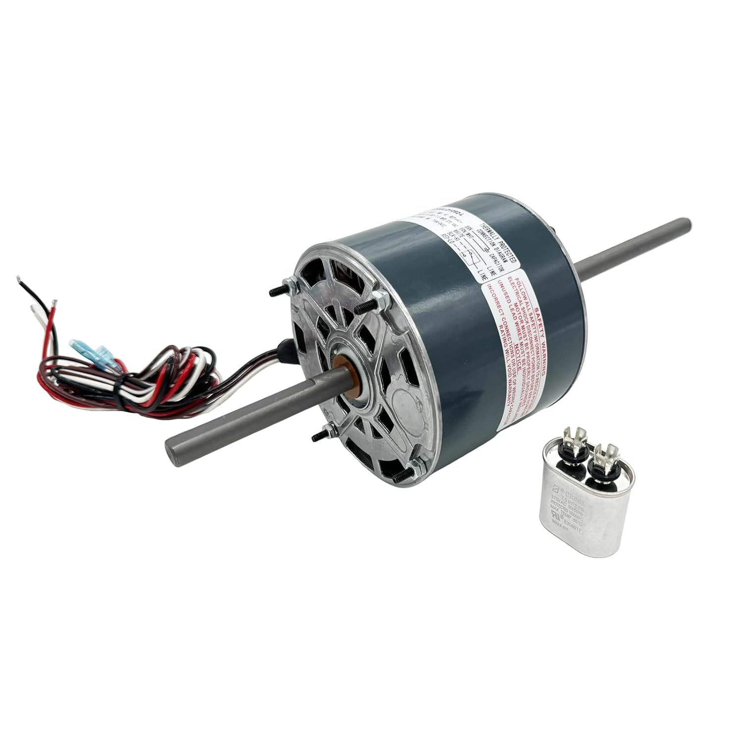 LEUNGOO 2 Speed Air Conditioner Condenser  Include a Capacitor