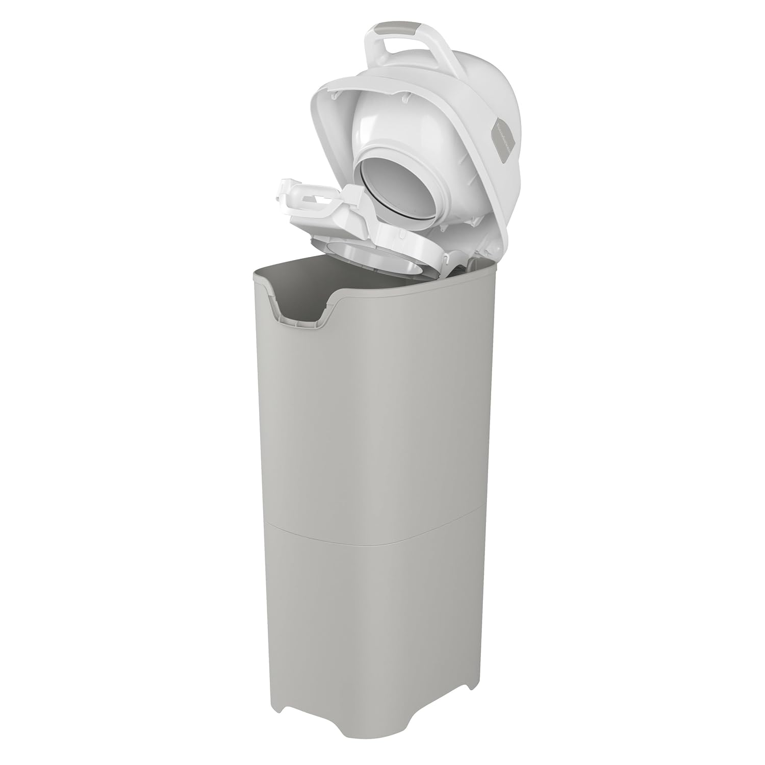 Foundations Tall Diaper Pail with Airtight Lid - Durable & Odorless Diaper Disposal