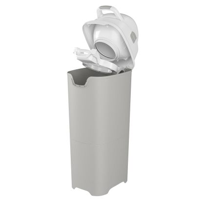 Foundations Tall Diaper Pail with Airtight Lid - Durable & Odorless Diaper Disposal