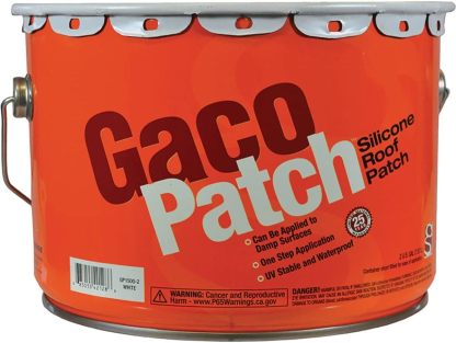 GACO GACOPatch GP15002 GACOPATCH White GP1500-2G Silicone Roof Patch