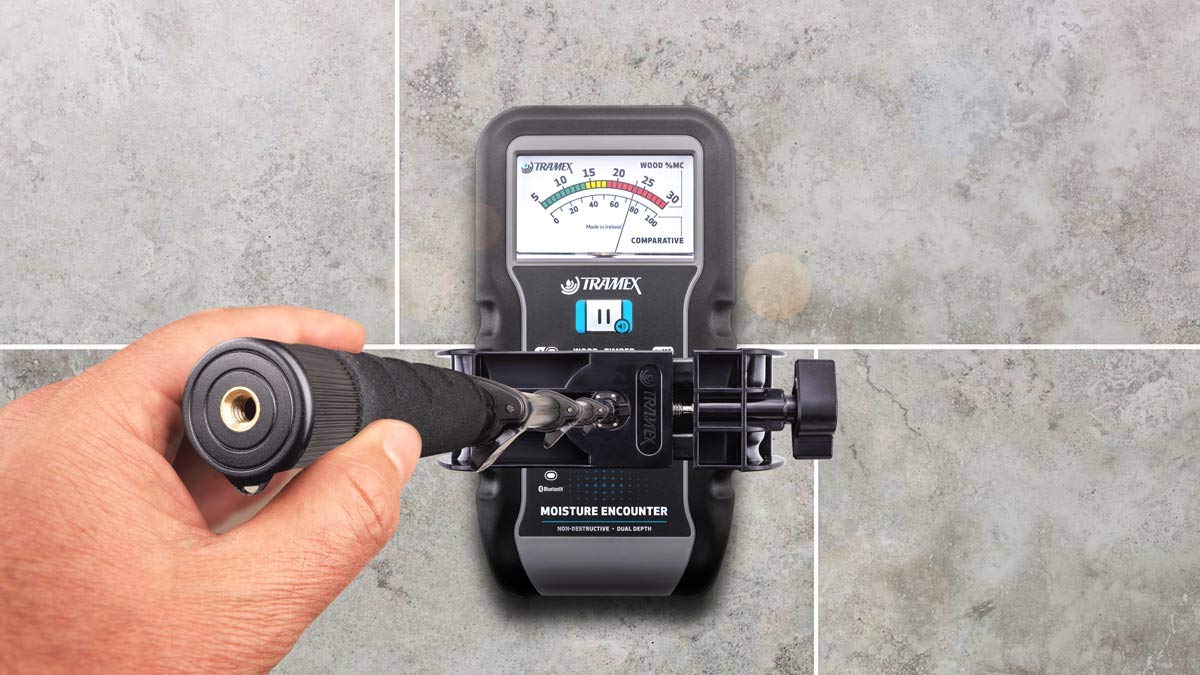 Tramex Pinless Meter for Measuring Moisture Content in Wood