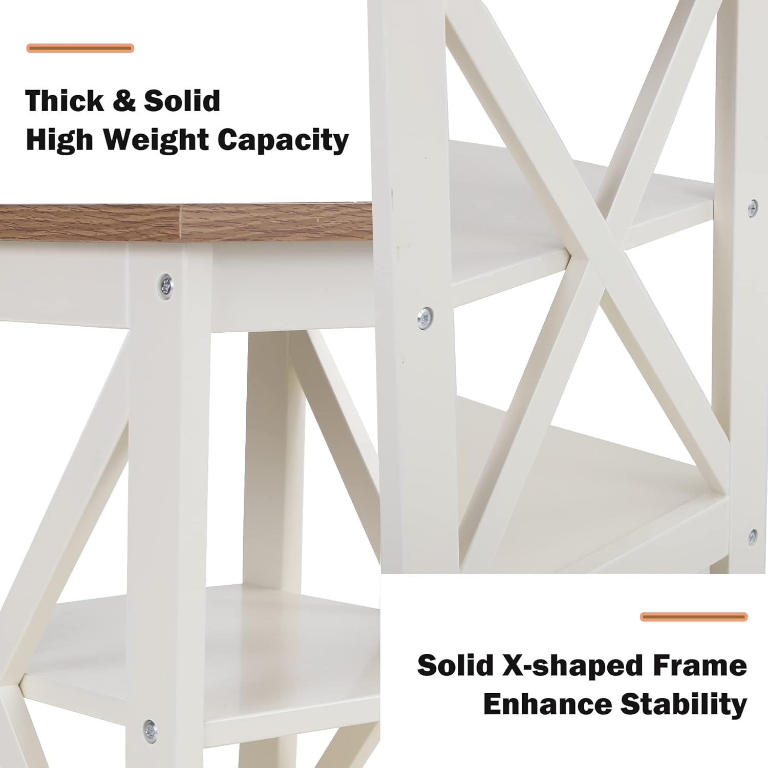 PHI VILLA End Table Living Room Set of 2