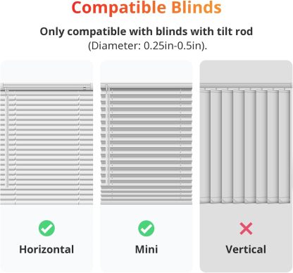 SwitchBot Smart Electric Motorized Blinds Kit - 3Pack with 2.4G WiFi Remote Control