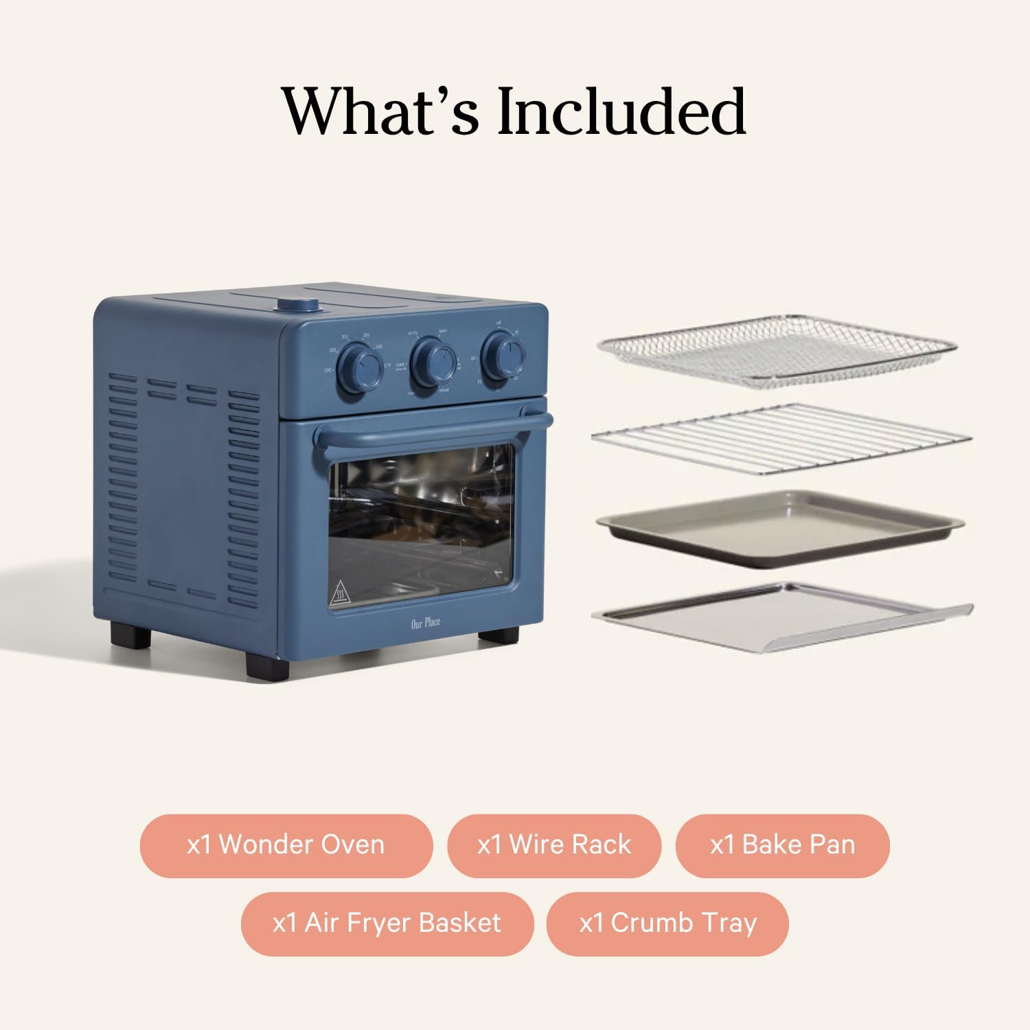 Our Place Wonder Oven 6-in-1 Air Fryer & Toaster Oven with Steam Infusion