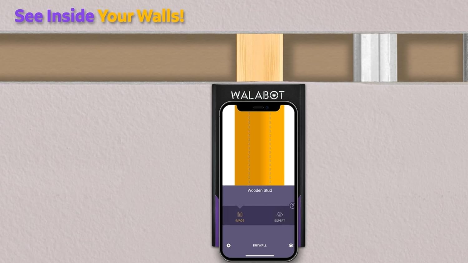 ALABOT Advanced Stud Finder and Wall Scanner for Smartphones
