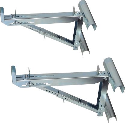 ‎Delmoar Ladder Jacks Scaffold Bracket,Two-Rung Short Body Extension Ladder Jack