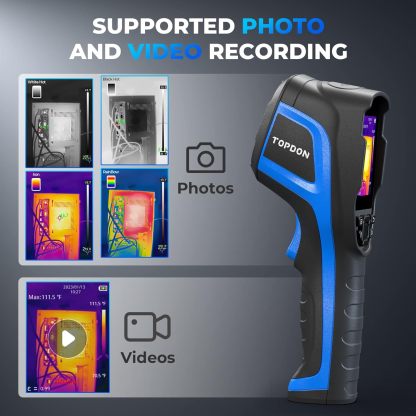TOPDON Thermal Imaging Camera with PC Analysis and Video Recording Supported