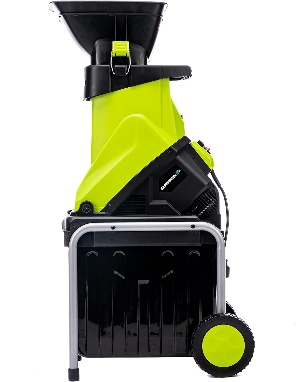 Earthwise 15-Amp Garden Corded Electric Chipper, Collection Bin