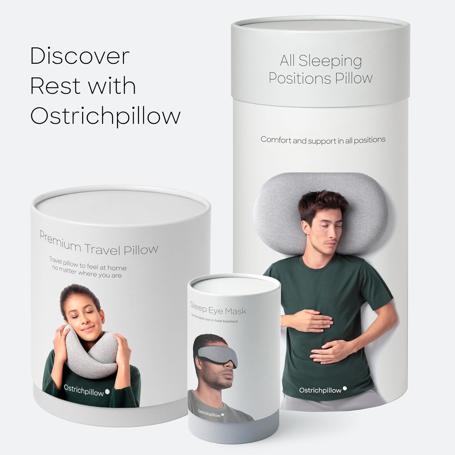 Ostrichpillow Original Travel Pillow & Power Nap Pillow