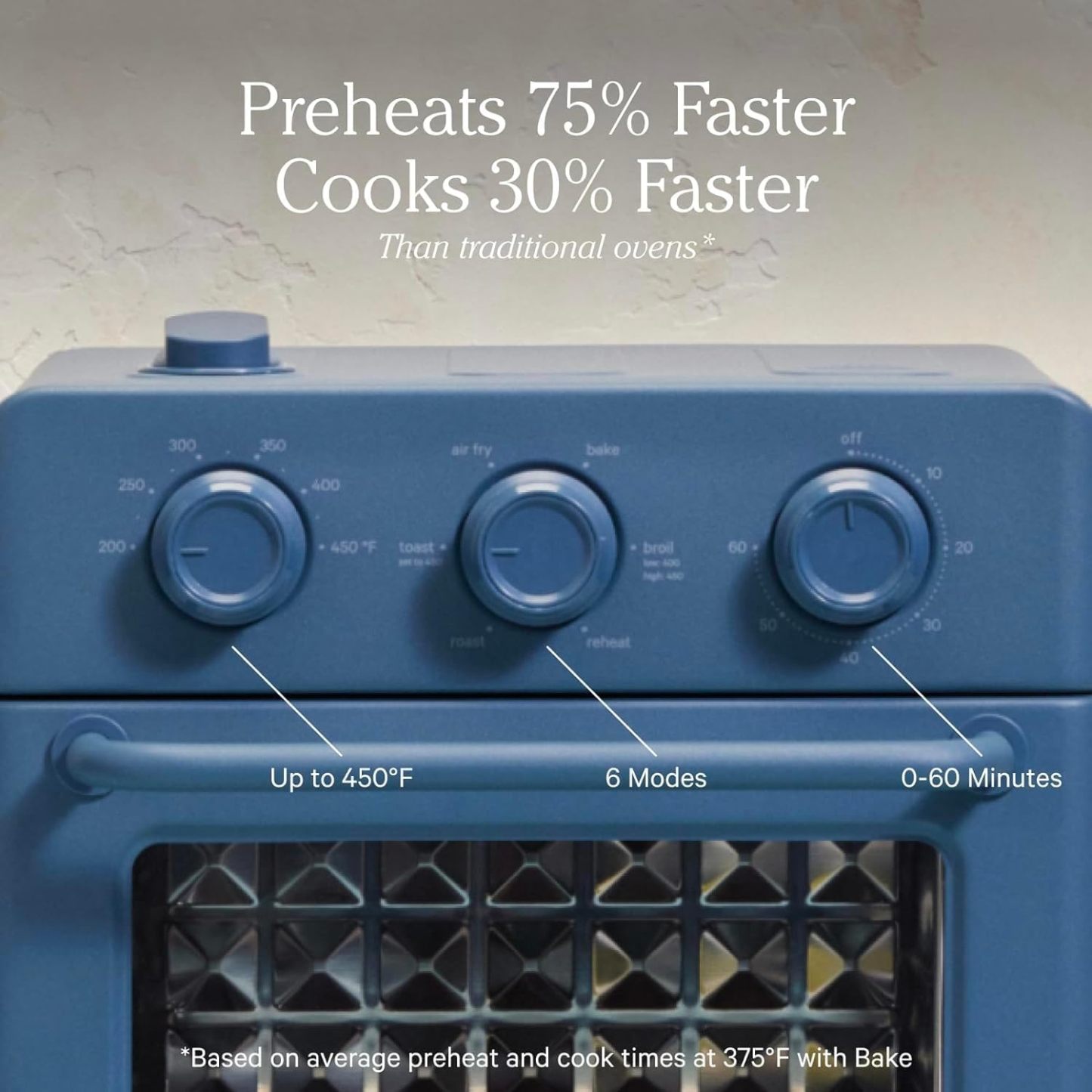 Our Place Wonder Oven 6-in-1 Air Fryer & Toaster Oven with Steam Infusion