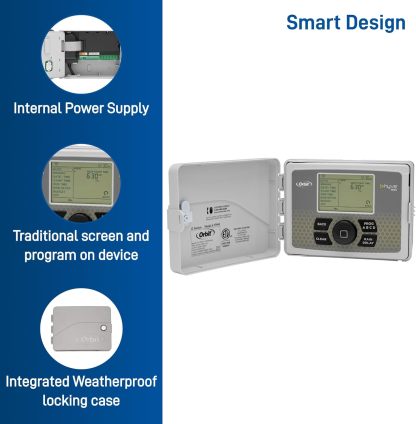 Orbit Smart Indoor/Outdoor 6-Station WiFi Sprinkler System Controller