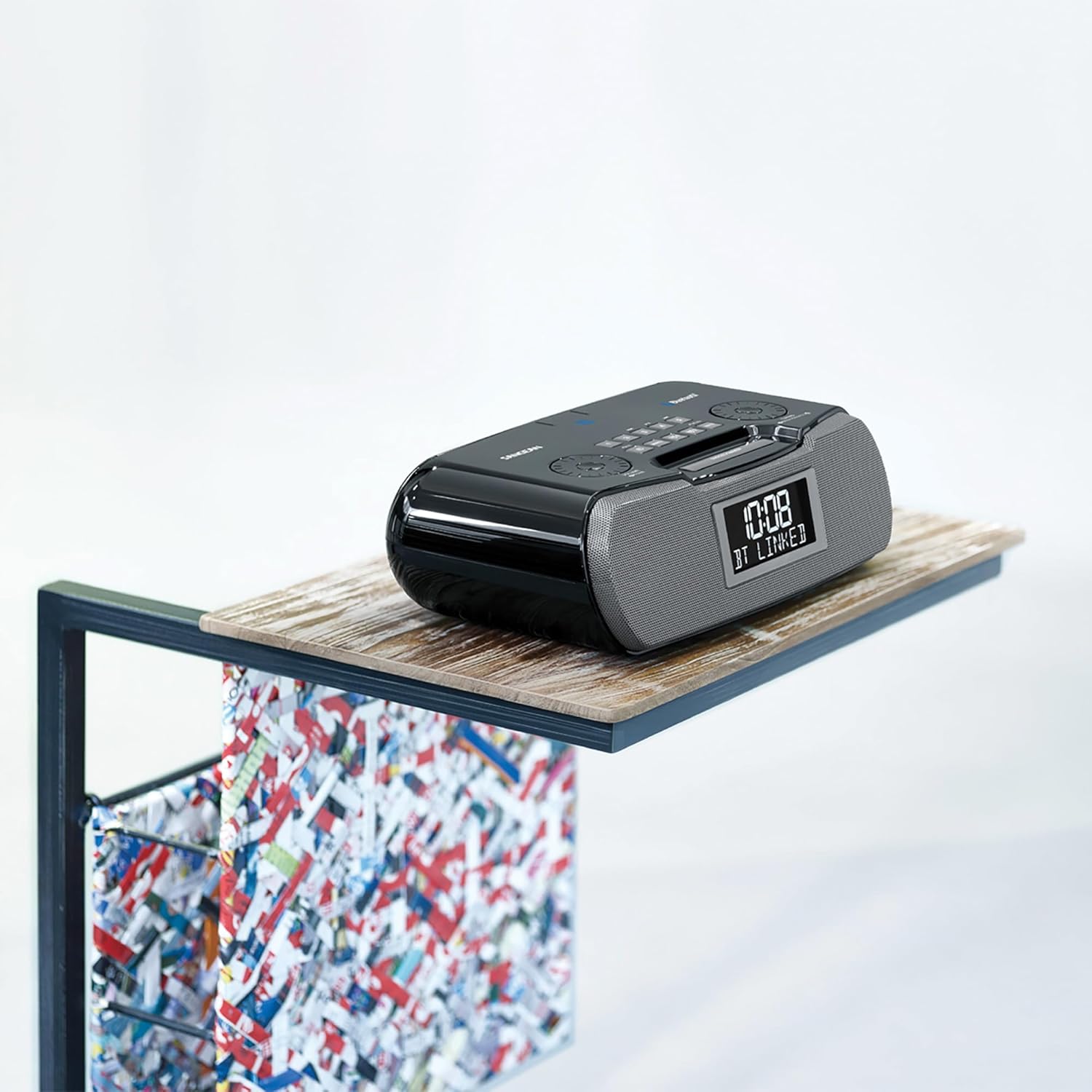 Sangean Bluetooth /USB Phone Charging Digital Tuning Clock Radio